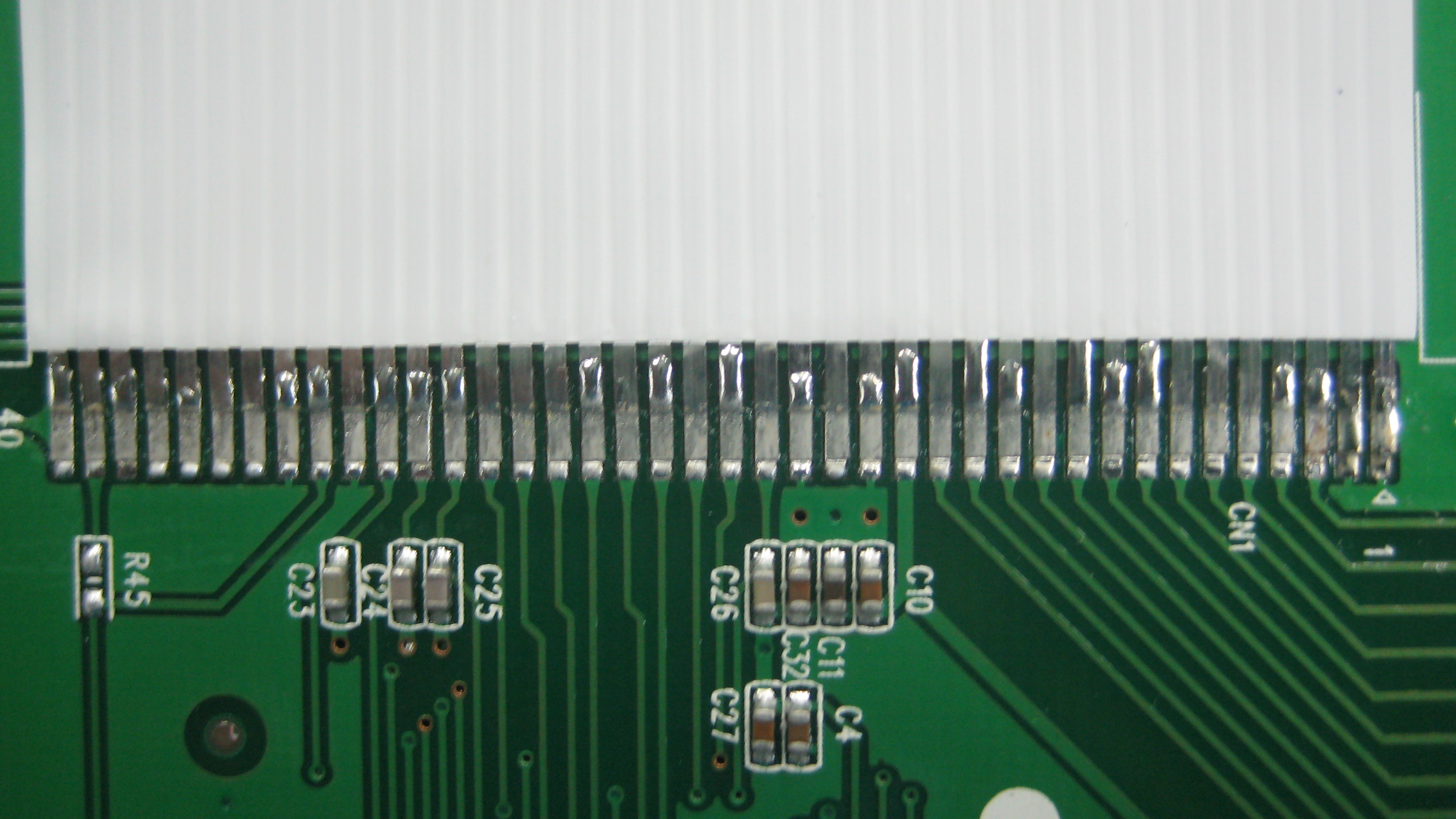FFC與PCB焊接